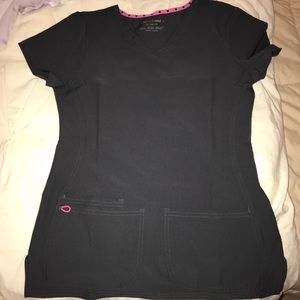 Heart and souls scrub top